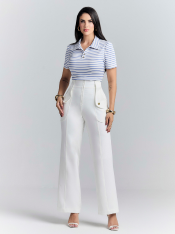 Blusa Comfycurve Sun Botões