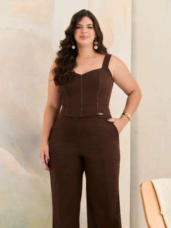 Croppcurve Decote Coração