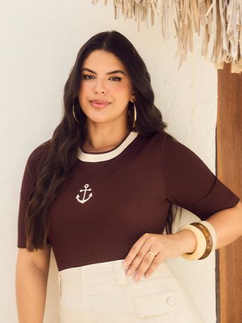 Blusa Comfycurve Âncora