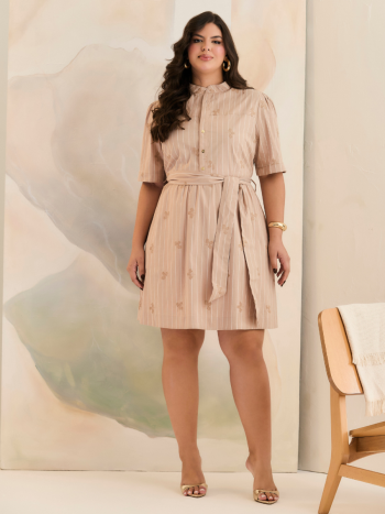 Dresscurve Romantic Stripe