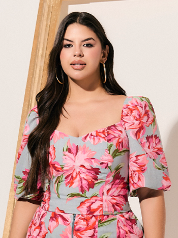 CROPPCURVE FLOWER MANGAS